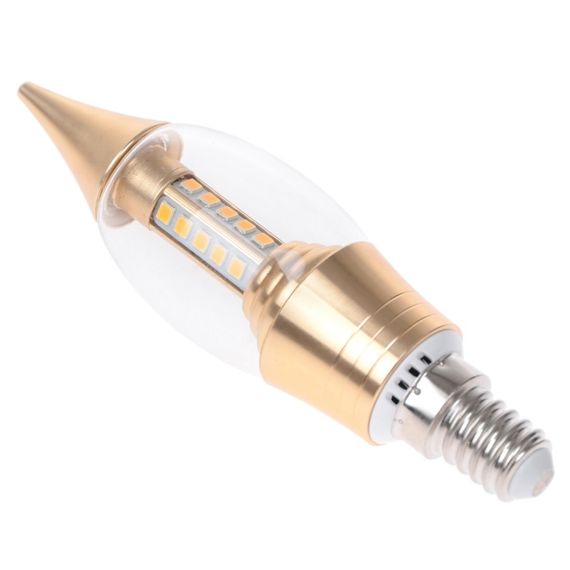 Лампа светодиодная LED 5W E14 WW C37 Gold 220V | Зображення 3