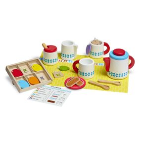 Ігровий набір Melissa&amp;Doug Дерев&apos;яний набір Чайний сервіз (MD19843)