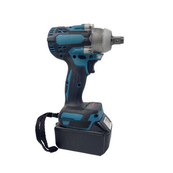 Потужний акумуляторний гайковерт 48V, 5AH, з великим набором інструментів 2 АКБ у кейсі | Зображення 5