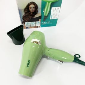 Електрофен для волосся з додатковими насадками VGR, Фен для волосся з насадками універсальний YD-37