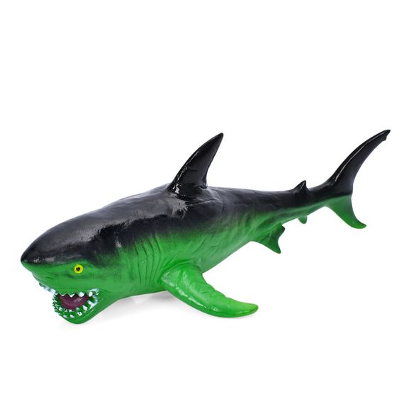 Игровая фигурка Океанского обитателя "Акула" HY6777-4(Black-Green) 27 см