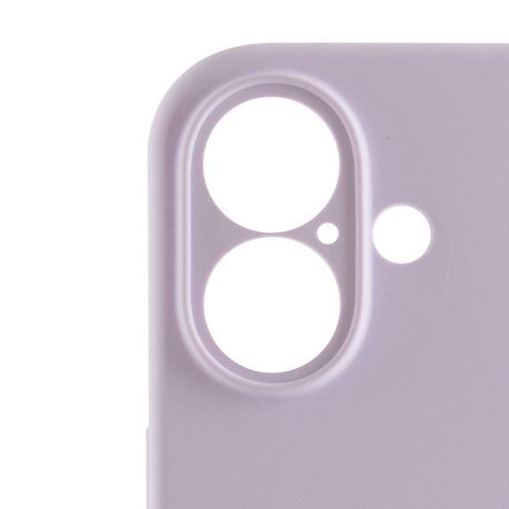 Чехол Silicone Case Full Camera Protective (AA) для Apple iPhone 16 Plus (6.7") Сиреневый / Lilac | Зображення 3