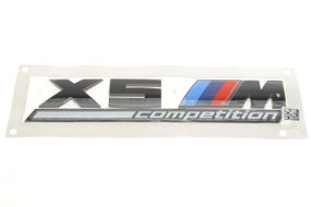 Эмблема крышки багажника BMW X5M F95 Competition 51148096408