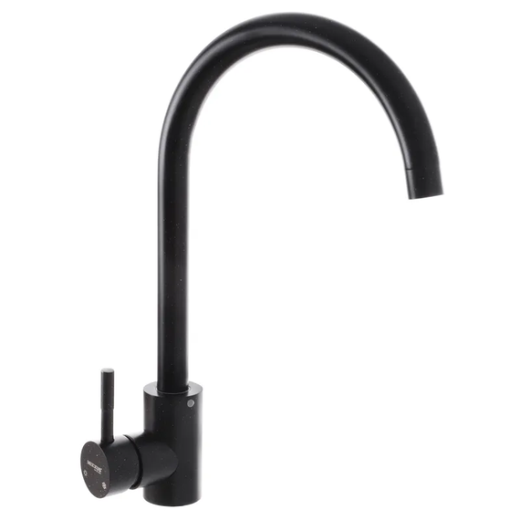 Смеситель кухонный черный Mixxus SUS 011-2 (SS0003)