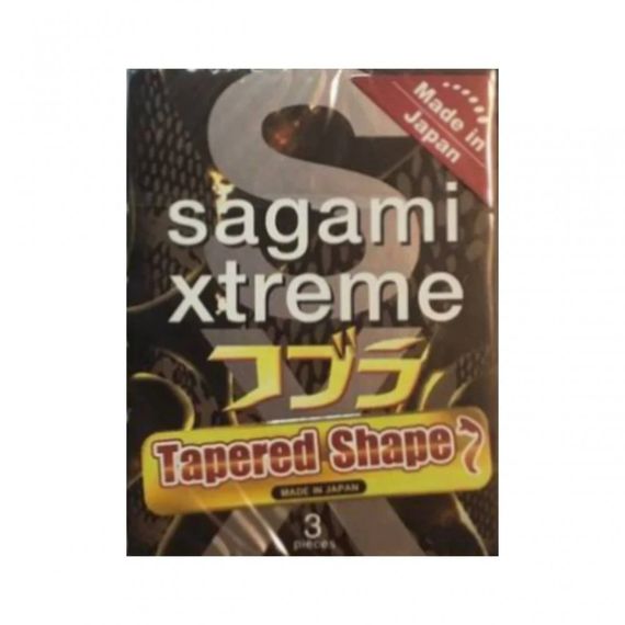 Супертонкі латексні презервативи Sagami Xtreme Cobra (ціна за упаковку, 3 шт.) sexstyle