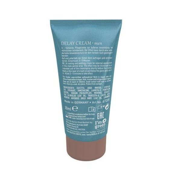 Крем пролонгатор для мужчин SHIATSU Delay Cream, 30 мл sexstyle | Зображення 2