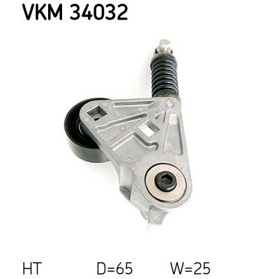 Натяжитель ремня с роликом SKF VKM 34032 | Зображення 1