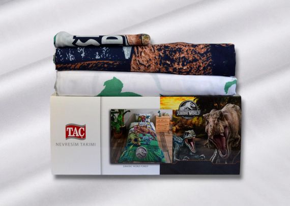 Постельное белье TAC Disney 160×220 см Jurassic World Forest | Зображення 5
