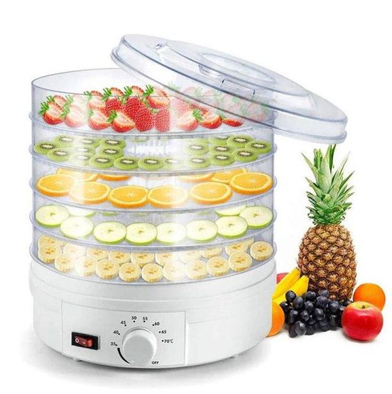 Сушка для фруктів Food Dehydrator 5 секцій Happy Home SX-770 • Сушарка для овочів і фруктів на 5 піддонів | Зображення 4