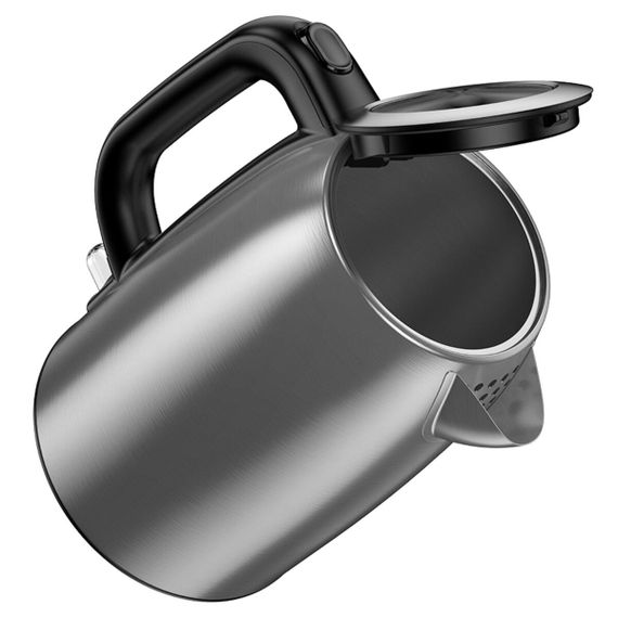 Електрочайник HOCO HE12 1.7L stainless steel electric kettle (EU) Stainless Steel | Зображення 4