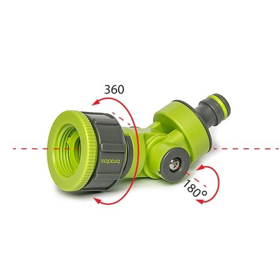Адаптер обертовий Bradas LIME LINE на кран з внутрішньою різьбою 1"-3/4" LE-2194 | Зображення 1