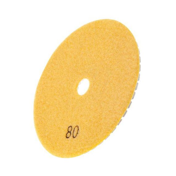 Коло алмазне шліфувальне гнучкий на липучці 125 мм P80. INTERTOOL BT-0926 | Зображення 2