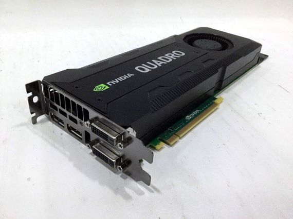 Дискретная видеокарта nVidia Quadro K5200, 8 GB GDDR5, 256-bit / 1 кулер DVI, DisplayPort б/у | Зображення 1