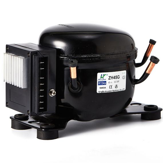 Компрессор для автохолодильника 12/24 Вольт Anuodan ZH45G (R-134a, DC12V, DC24V) | Зображення 1