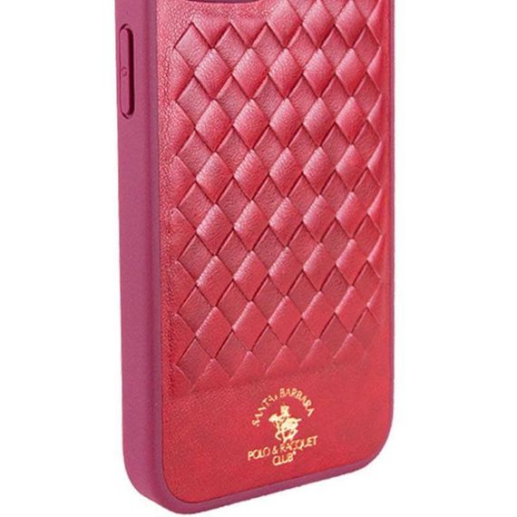 Шкіряний чохол Polo Santa Barbara для Apple iPhone 14 Pro (6.1") Red | Зображення 6