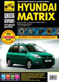 Hyundai Matrix. Посібник з ремонту та експлуатації. Книга