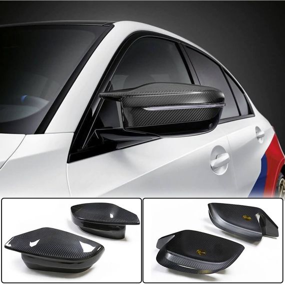 Кришки дзеркал (для G82/G83, Карбон) для BMW 4 серія G22/23/26 2020- рр | Зображення 5