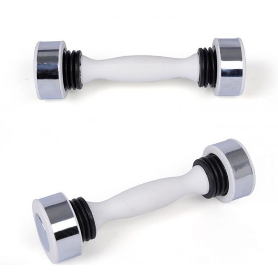 Виброгантель гантеля тренажер для фитнеса Supretto Shake Weight 1.1 кг виброгантеля | Зображення 3