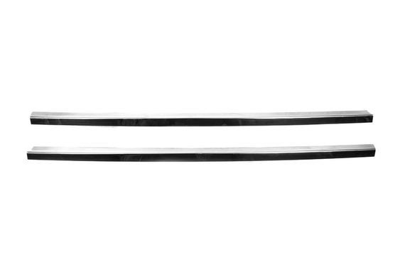Наружная окантовка стекол (2 шт, нерж.) для Hyundai H200, H1, Starex 2008-2024 гг