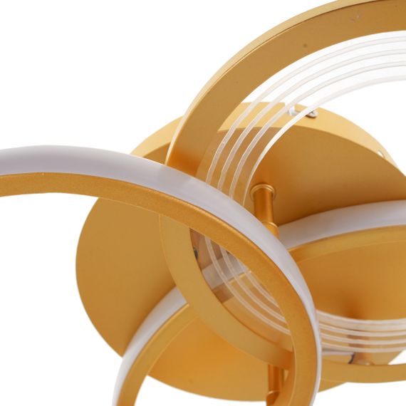 Люстра потолочная в спальню LED 48W WW+NW+CW G (WBL-53C/3) | Зображення 2