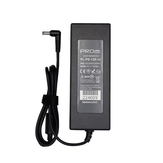 Блок живлення PROLUM™ 12V 120W 10.0А Series "PD" | Зображення 1