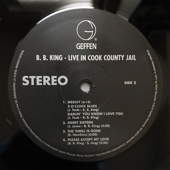 Вінілова платівка B.B. King - Live In Cook County Jail [LP] | Зображення 4
