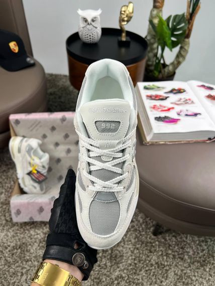 Чоловічі кросівки New 992 Light Grey (топ якість) A4405 46 28.5 - 29 см | Зображення 8