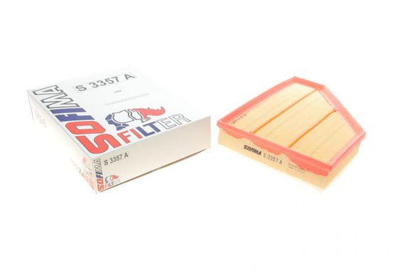 Фільтр повітряний BMW 3 E90-E93 X1 E84 03- з поролоном  S 3357 A