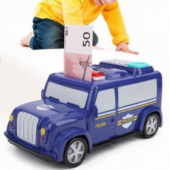 Электронная копилка Машина полиции 589-13B