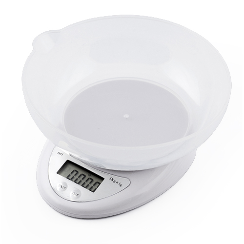 Весы кухонные с чашей Domotec B05A, 5 кг (1 г)