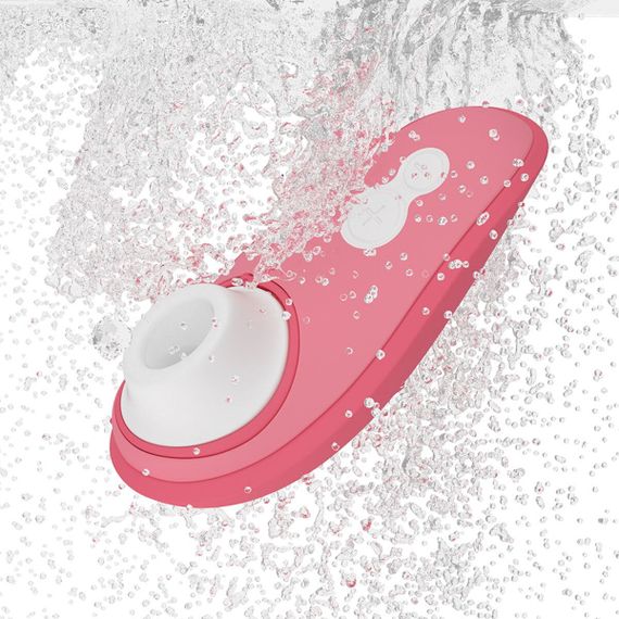 Вакуумний кліторальний стимулятор Womanizer Liberty 2 Vibrant Rose, 8 режимів, магнітна кришечка | Зображення 5