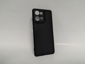 Motorola Edge 50 Противоударный чехол Софт Тач чехол черный