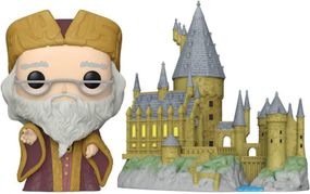 Фигурка Funko POP Town: Harry Potter - Dumbledore w/Hogwarts 889698573696