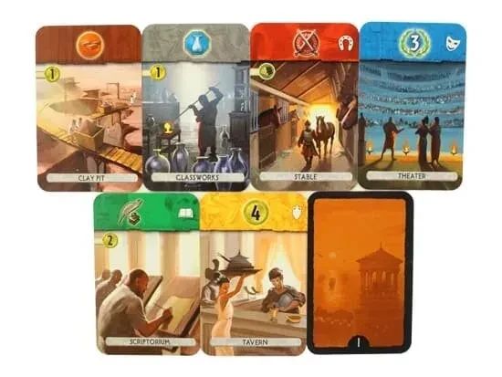 Настольная игра 7 Wonders Duel (7 Чудес Дуэль) (украинское издание) | Зображення 5