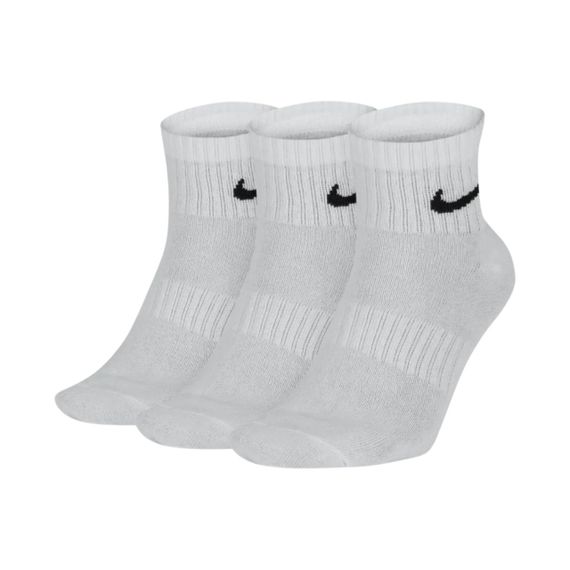 Шкарпетки Nike U NK EVERYDAY CUSH ANKLE 3PR SX7677-100 (Розмір: 38-42)