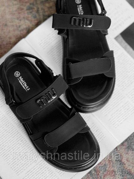 Женские сандали  Míu black 4 ДЛ7290 | Зображення 3