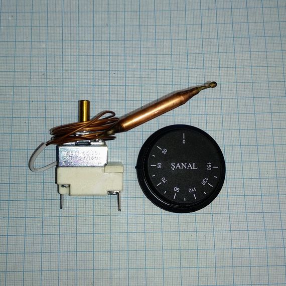 Терморегулятор капілярний 30°С-150°С Sanal(Туреччина) | Зображення 1