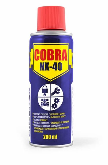 Змазка NOWAX COBRA NX-40 200 мл Мультифункціональний спрей NX20400