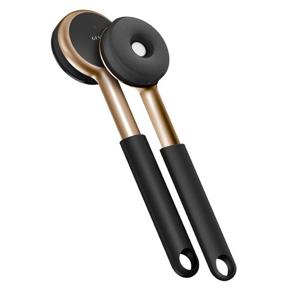 Звукова світлодіодна щітка для всього тіла GESKE Sonic LED Full-Body Brush&Intensive Exfoliator 9в1 gray | Зображення 5