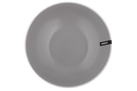 Тарелка суповая Ardesto Сremona Dusty grey AR-2920-GRС 20 см | Зображення 1