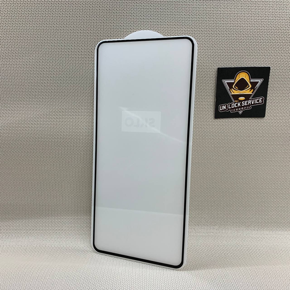 Защитное стекло 5D Full Glue для Realme C55 | SKLO | Чорне, повне покриття, 9H