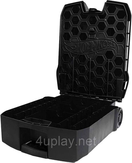 Кейс Хот Вилс. Чемодан для хранения 100 машинок Hot Wheels 100 Car Rolling Storage | Зображення 3