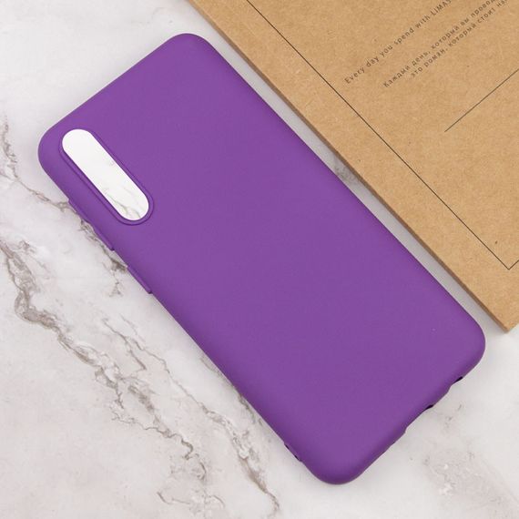 Чехол Silicone Cover Lakshmi (AA) для Samsung Galaxy A50 (A505F) / A50s / A30s Фиолетовый / Purple | Зображення 3