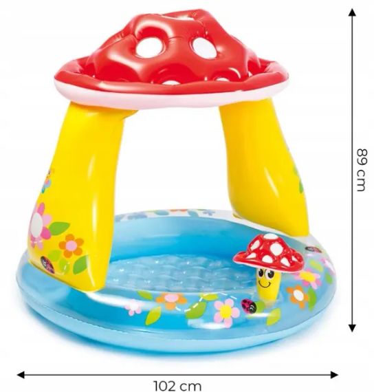 Надувний басейн Intex Грибочок 102 x 89 см 57114 | Зображення 2