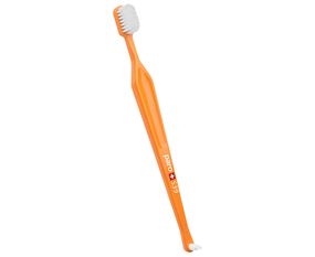 Зубна щітка м’яка paro® toothbrush S39 з монопучковою насадкою, помаранчева