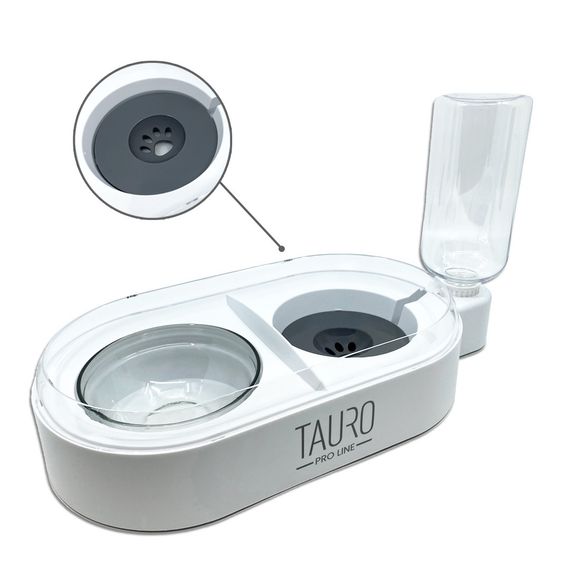 Годівниця-поїлка для собак та котів Tauro Pro Line, 500 мл