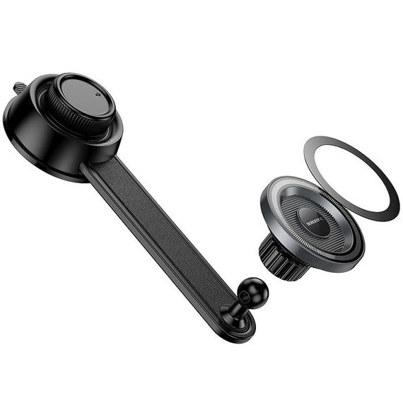 Автотримач Borofone BH123 Profit magnetic (center console) Black / Metal gray | Зображення 4
