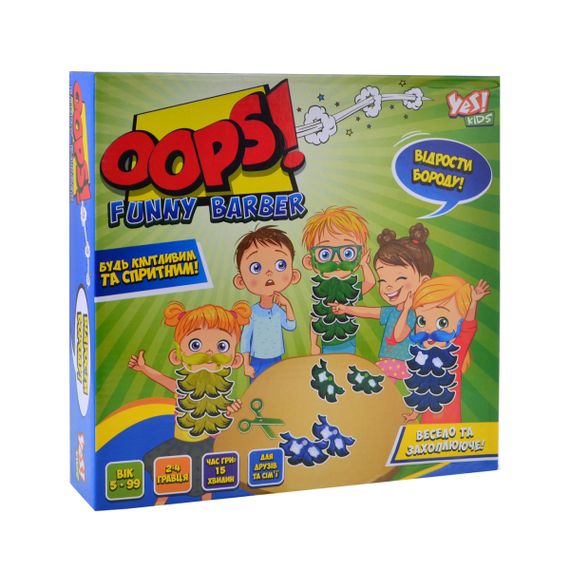 Настільна гра Oops Відрости бороду 953761