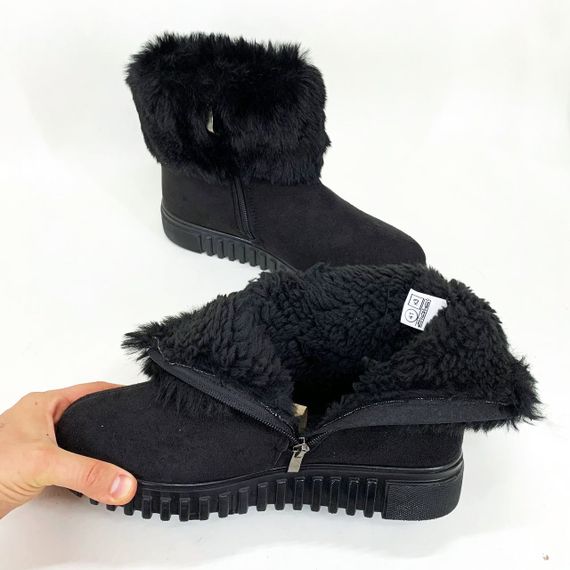 Жіночі зимові черевики на підошві, Калоші жіночі утеплені ева бурки бабуші SQ-40 | Зображення 1