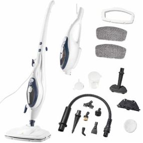 Паровая швабра-пароочиститель серебристый Crest SDM 1500 D4 (UA-01)